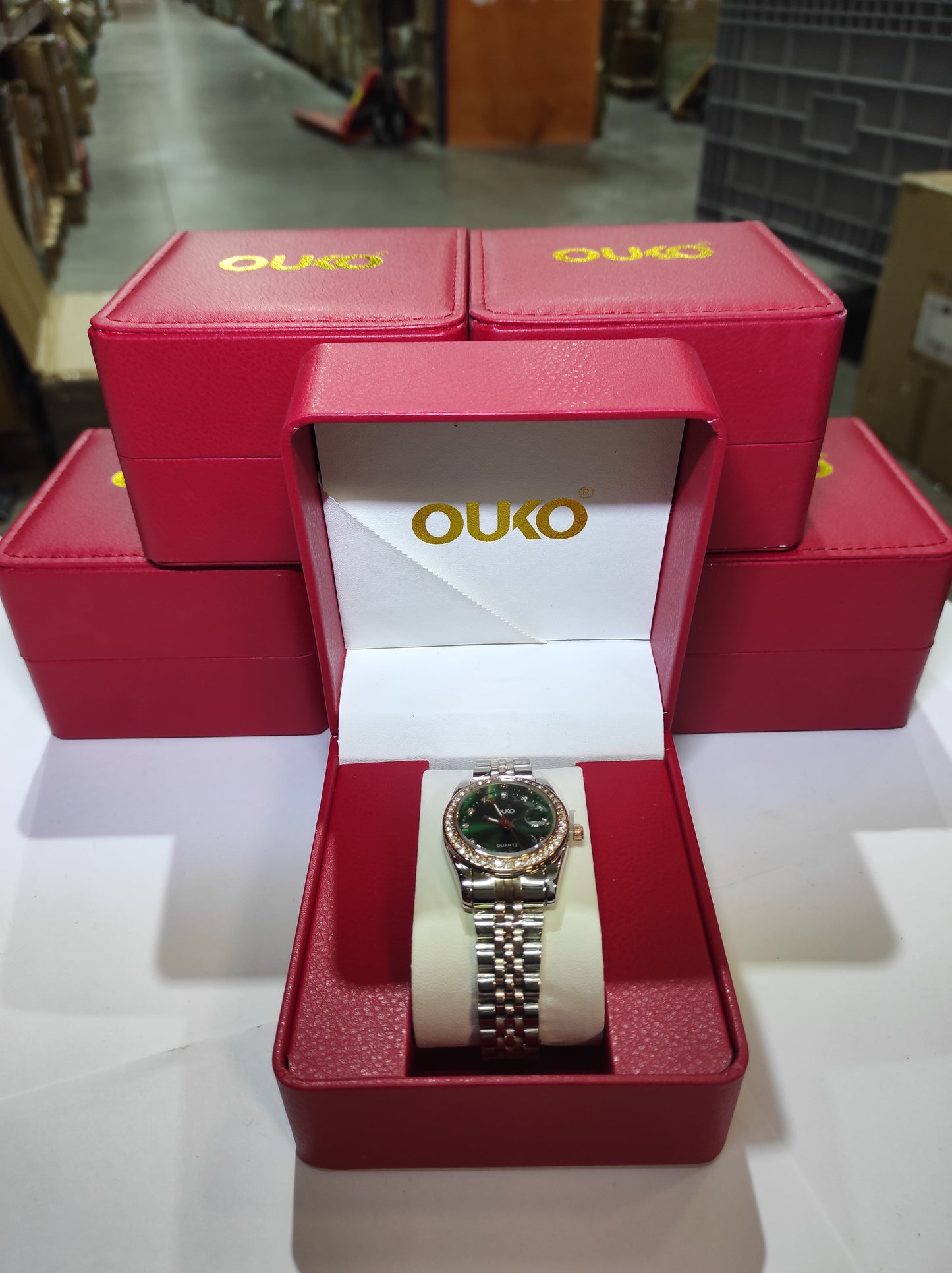 Reloj tipo Rolex mujer - verde - additional image 12